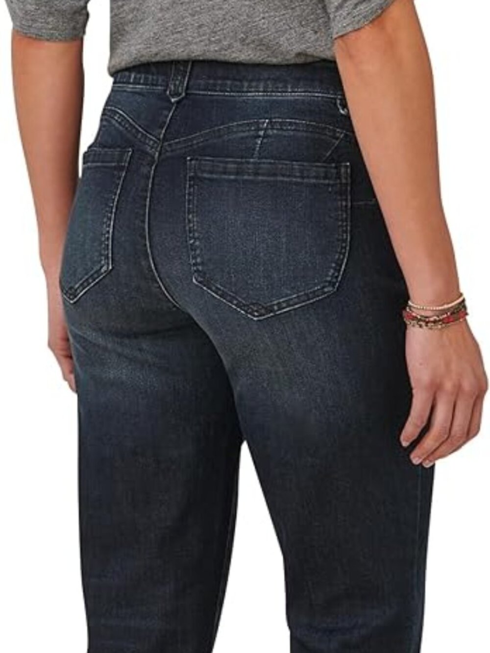 Democracy Women's Petite Ab Solution Straight Leg Jeans - 14P NWT - Picture 2 of 8